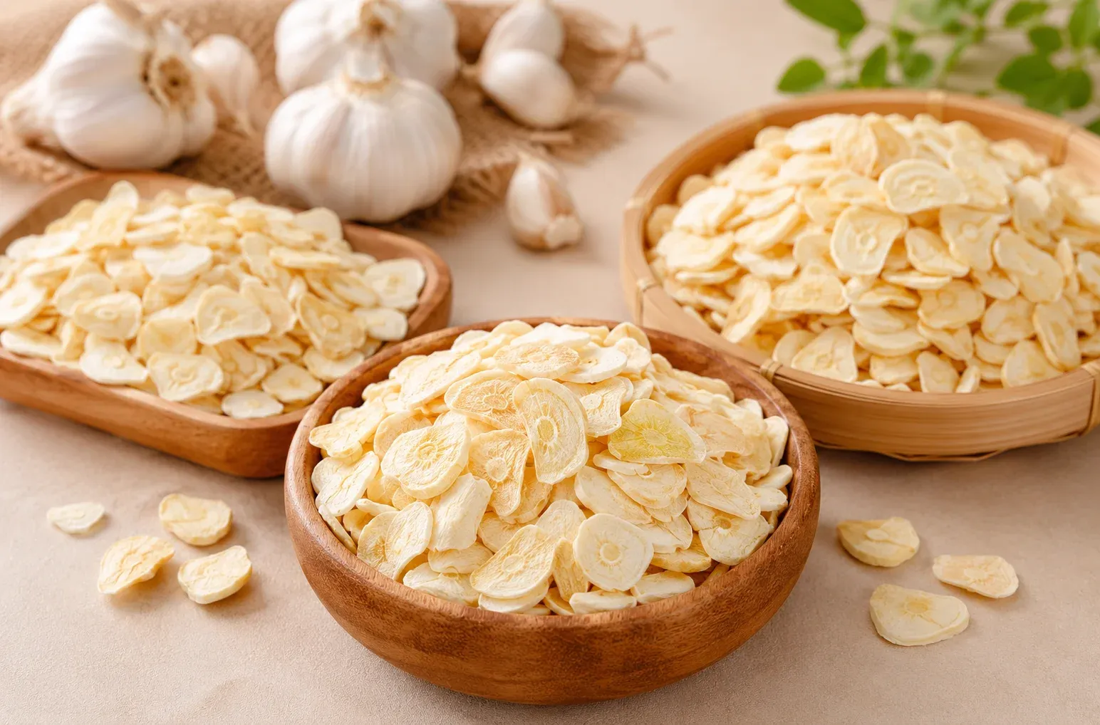 Dried Garlic Slices